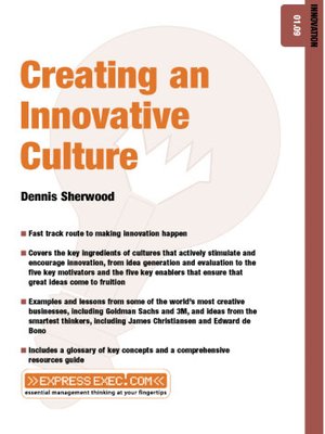 cover image of Creating an Innovative Culture